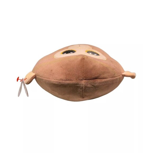 TY Squish A Boos - Dunston The Brown Monkey 8" Soft Stuffed Kids Plush NWT NEW - Picture 10 of 12